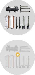 進口材質加熱管、冷卻器